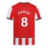 Sheffield United Gustavo Hamer #8 Hjemmedrakt 2025-26 Kortermet